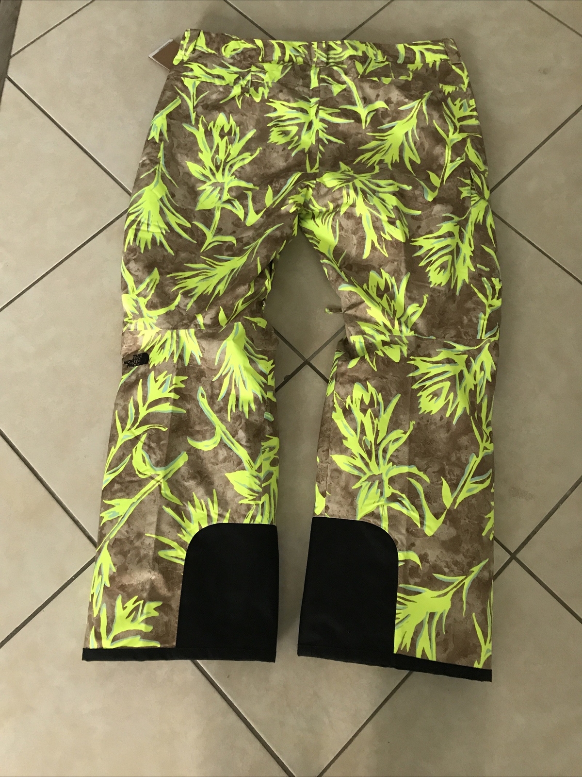 Mens 2XL The North Face Freedom Ski Snowboard Shell Waterproof  Pants Paintbrush
