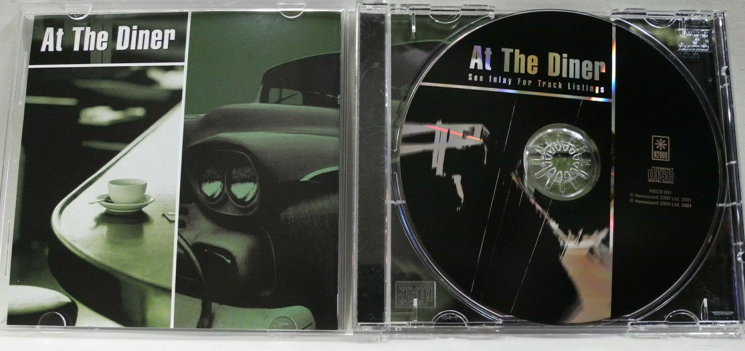 AT THE DINER - 2001 VG+ PLAY GRADED UK IMPORTED COMPILATION CD RELEASE