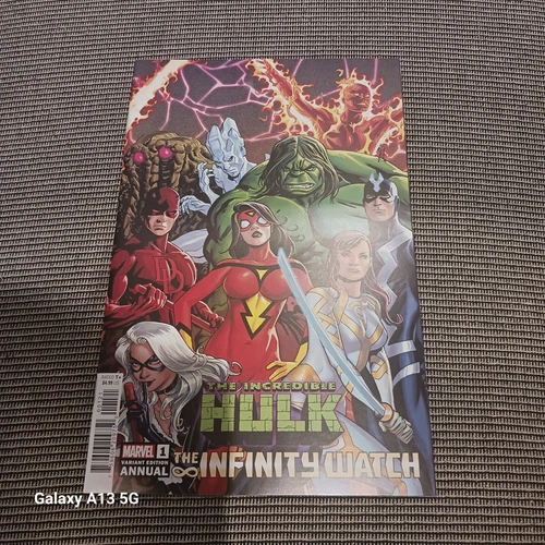 Incredible Hulk Annual #1 (2024) mckone infinity watch variant