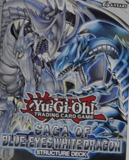 YUGIOH! SAGA OF BLUE EYES WHITE DRAGON STRUCTURE DECK - 2022 REPRINT- NEW/SEALED