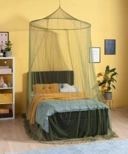RSP&reg; Moskitonetz Home f&uuml;r Doppelbetten mit extra gro&szlig;em Spannring (Farbe Olive)