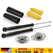 2x Stossdämpfer + Domlager + SACHS Protection-Kit Hinten FÜR AUDI A1 VW POLO 6R