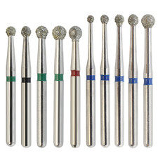 Dental Diamond Burs Long Surgical High Speed Bur Round Ball BR 801 FG 1.6mm