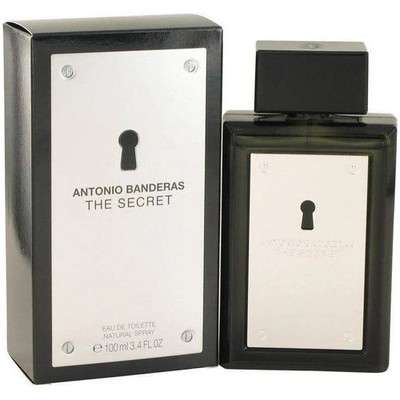 The Secret by Antonio Banderas 3.4 oz for Men edt New In Box
