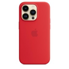 Genuine Apple iPhone 14 Pro Silicone Case / Cover - PRODUCT RED - New