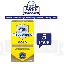 MacuShield Gold 90 Capsules 150 Day Supply Eye Health Supplement - PACK OF 5