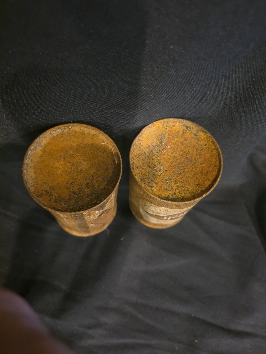 Two Grain Belt Cone Top Beer Cans