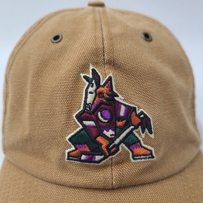 Arizona Coyotes Hat Strapback Carhartt 47 Brand Brown NHL Kachina