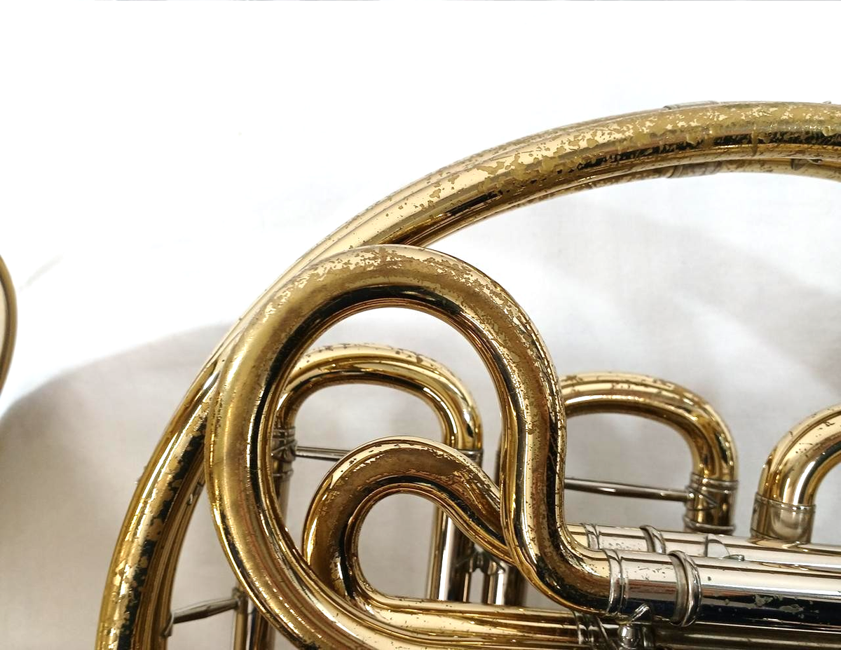 Yamaha YHR-87D (Detachable Bell) F/Bb Double French Horn Yellow