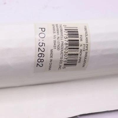 Frost King 1-1/2 in. x 3 ft. Fiberglass Self-Sealing Pre-Slit Pipe Cover