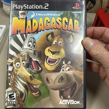 Madagascar PS2 PlayStation 2 Complete W/ Manual Dreamworks Activision