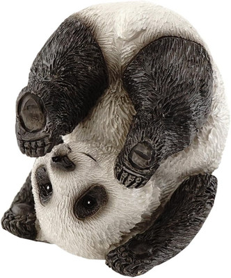 Miniatur-Figur, Feengarten und Terrarium, niedlich, Yoga Panda-Plow Pose