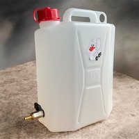 Wasserkanister Mit Metallhahn 10 Liter Tank Wassertank Kanister Lkw Auto Camping