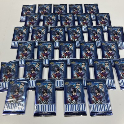 Lot Of 31 Packs 2024 Upper Deck DC Annual Trading Cards Sealed 5 Cards Per Pack