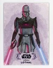 Grand Inquisitor Topps Star Wars 2025 Hyperspace Purple Lothal Sketch 1/1 Pepe
