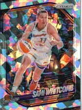 2025 Panini Prizm WNBA #108 Sami Whitcomb Ice Prizms