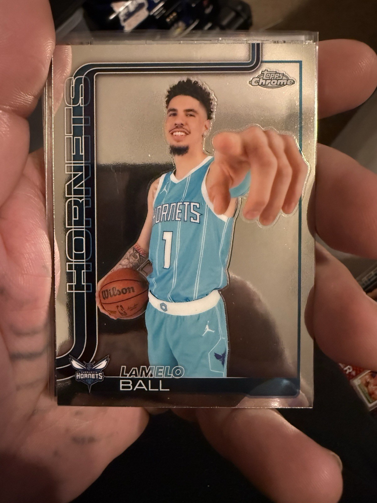 2025-26 Topps Chrome Basketball Lamelo Ball Image Variation SSP