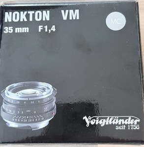 Voightlander Nokton 35mm 1.4 Leica Mount