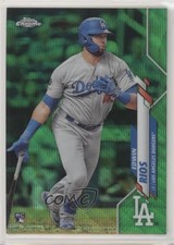 2020 Topps Chrome Green Wave Refractor 27/99 Edwin Rios #95 Rookie RC 01wi