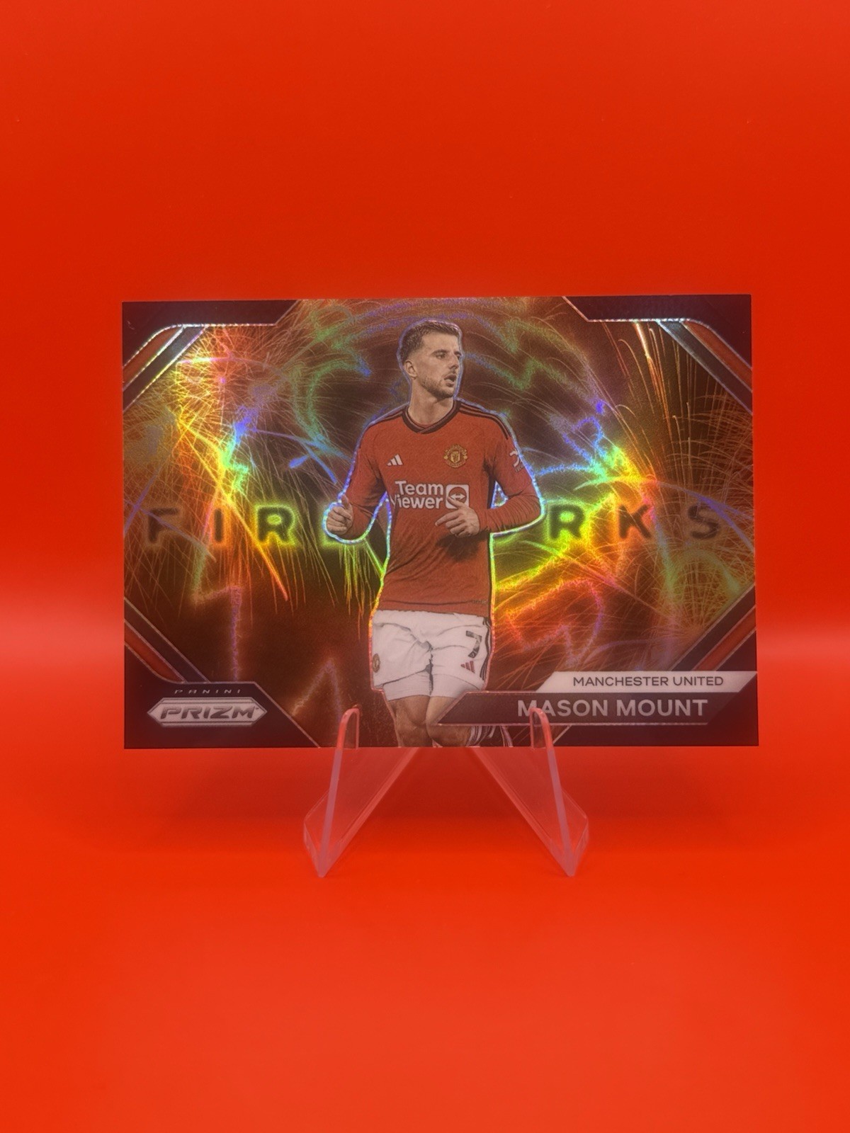 Mason Mount Prizm fireworks 1/1 Manchester United