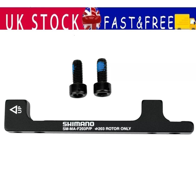Shimano Disc Brake Adapter, Front, SM-MA-F203P/P, UK Stock
