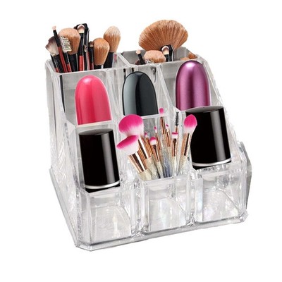 Klar Make-up Organizer 8 Fächer Kosmetik Schmuck Halter Lippenstift Aufbewahrung