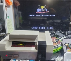 RetroUSB PowerPak NES Compact Flash System Cart Working 