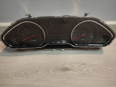 Peugeot 208 I 2014 Benzin Geschwindigkeitsmesser Cockpit 9801904780 61kW BNP478