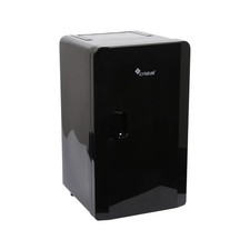 Cristal Raffrescatore Compatto 16L (Mini Frigo Style) con Adattatore 12V Integrato - Nero