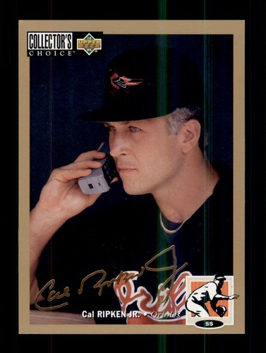Cal Ripken Jr. [Gold Signature] #240 1994 Collector's Choice card
