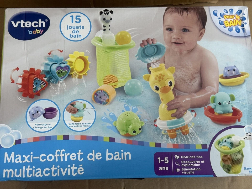 VTech 6-in-1 Badespielzeugset „Tierfreunde“