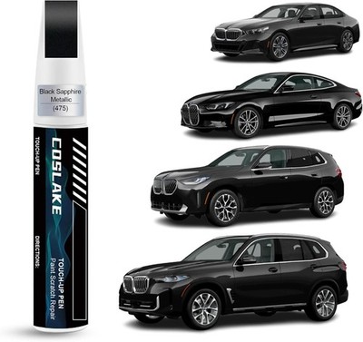 Car Touch Up Paint(Black Sapphire Metallic(475)) for BMW, Car Paint Scratch Repa