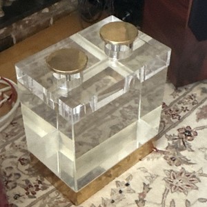 Lion In Frost Two Tier Coffee Table BASE