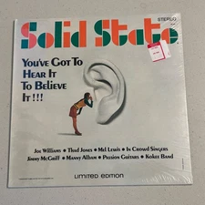 Sealed! THAD JONES "You've Got To Hear It To Believe It!!!" LP 1966 SOLID STATE