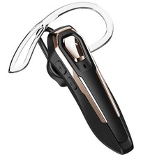 Wireless Bluetooth Headset 36H Talk Noise Cancelling Mic Hands-Free Earpiece