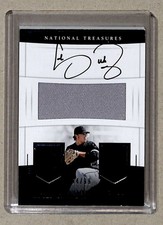 2017 Panini National Treasures Player's Collection Signatures Carson Fulmer Auto