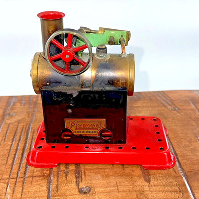 Vintage Mamod Steam Engine Model   Made in England   Brass Boiler   Collectable