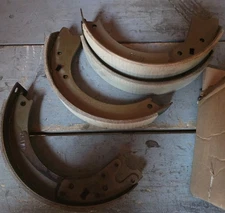 8N-2200-B Bonded Brake Shoe Set For Ford 8N Jubilee NAA NOS 