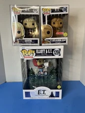 Funko Pop!:E.T. The Extra-Terrestrial E.T. Gertie 1257, ET GID 1258, Moment 1259
