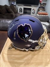Baltimore Ravens Autographed Football Helmet Original Signed