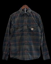 Carhartt   Rugged Flex    Relaxed Fit Long Sleeve Button Down Shirt  Men  s S