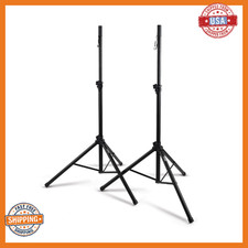 On-Stage SSP7900 All-Aluminum Speaker Stand Pack Tripod Base Adjustable Pair