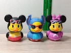 *FREE SHIP* 2.5" STITCH + MICKEY + MINNIE MOUSE Summer-Fun Duckalooz Disney