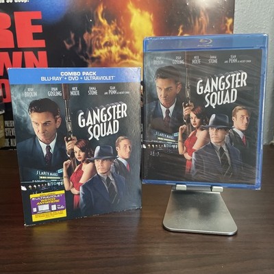 Gangster Squad (BluRay, DVD,2013) w/Slipcover Josh Brolin Ryan Gosling Brand New