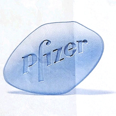 Vintage Viagra Pfizer Wrapping Tissue Paper Sheet Gag Joke Gift 1 Sheet 20.5x34