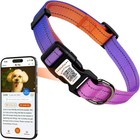 Personalized Dog Collar for Small Dogs, Reflective Dog Collar QR Code Name Tag