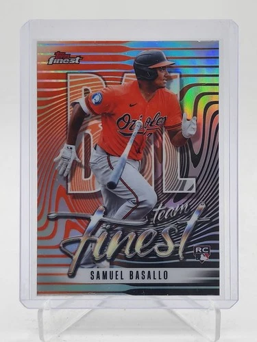 2026 Topps Finest Samuel Basallo Refractor (RAW)