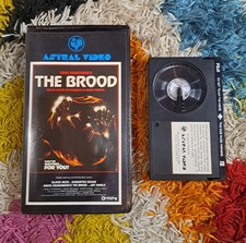 The Brood 1979 Horror Betamax Tape Not VHS Astral Clam Shell - Cronenberg