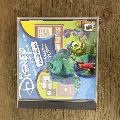 Disney Pixar PC CD-ROM Monsters Inc Scream Team Training Kids Game 2001 Windows