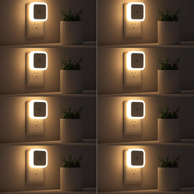 Night Light, Night Lights Plug into Wall 8-Pack, Nightlight Plug in Night Light,